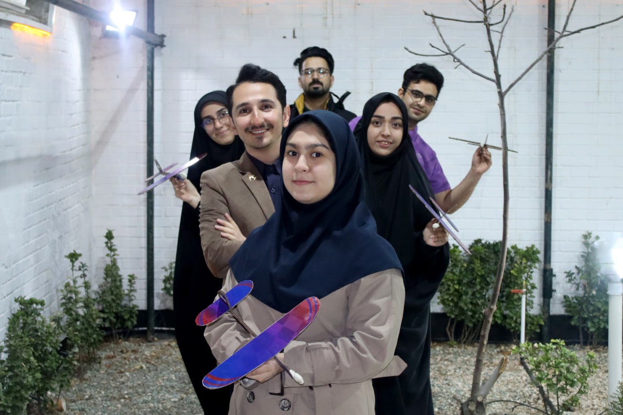 جمعی از مربیان شرک الفبای پرواز