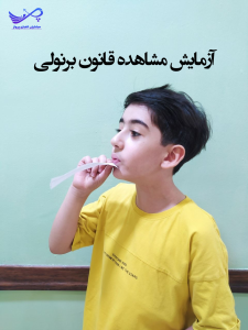 آزمایش مشاهده قانون برنولی